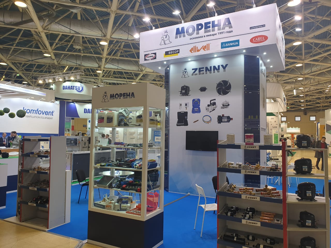 «МИР КЛИМАТА -2019» на стенде компании «МОРЕНА» Вадим Новиков представил бренд Alfa-Laval «МИР КЛИМАТА -2019» на стенде компании «МОРЕНА» Вадим Новиков представил бренд Alfa-Laval