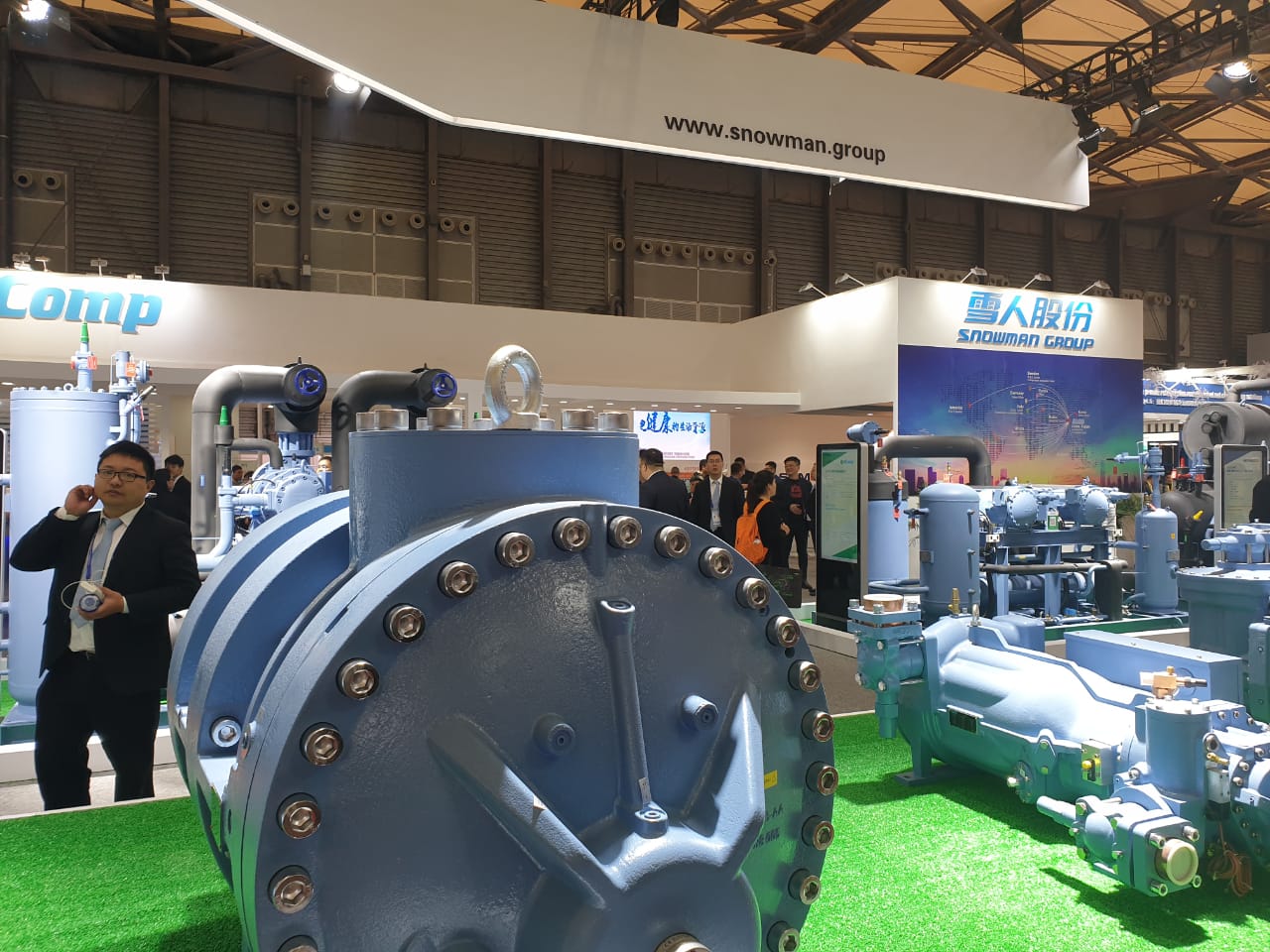 стенд компании RefComp на выставке «China Refrigeration 2019 Shanghai» стенд компании RefComp на выставке «China Refrigeration 2019 Shanghai»
