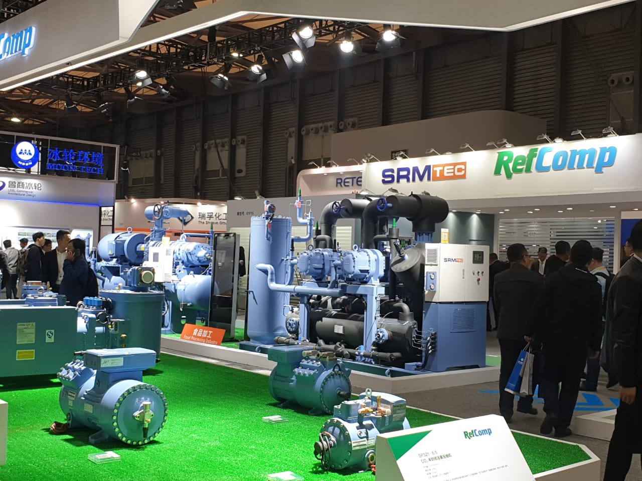 стенд компании RefComp на выставке «China Refrigeration 2019 Shanghai» стенд компании RefComp на выставке «China Refrigeration 2019 Shanghai»