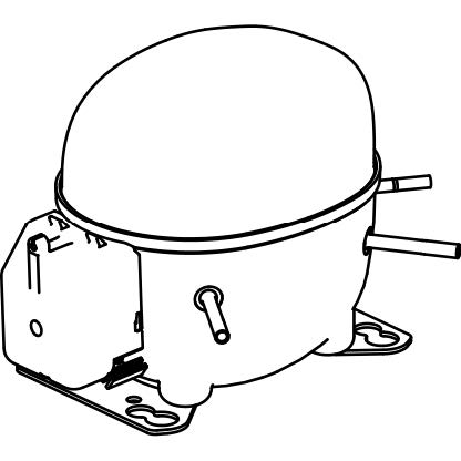 Компрессор NEU2170UA EMBRACO 865EA7608AJ