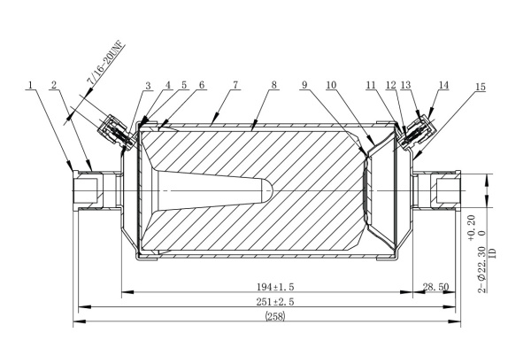 Фильтр-осушитель  SRE-407S (ZAS-407S) 7/8" ZENNY