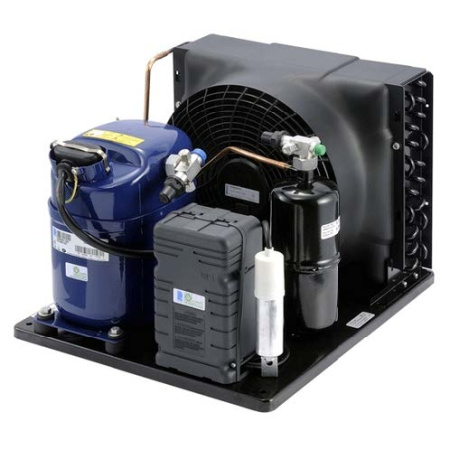 Холодильный агрегат низкотемпературный Tecumseh АКК CAJ2464ZBR-SP-ТХр фреон R-404a Qo=838 Вт ресивер 3 дм³