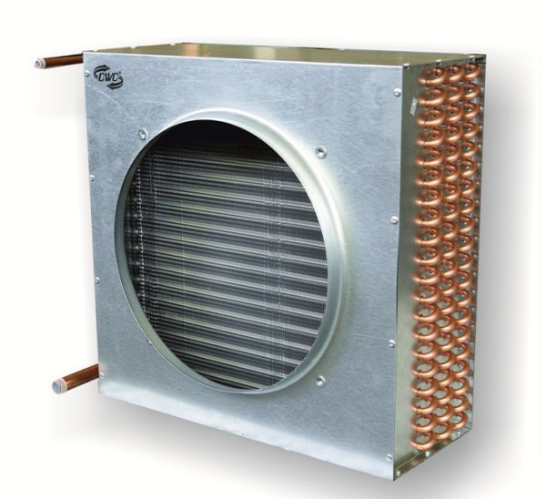 Воздушный конденсатор CWC L-301C 292.6 Вт 7 м² для 1 вентилятора 300 мм