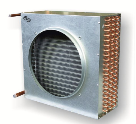 Воздушный конденсатор CWC L-301C 292.6 Вт 7 м² для 1 вентилятора 300 мм