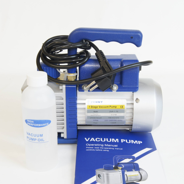 Насос вакуумный ZVP-1-75 Одноступенчатый, 75 л/мин  ZENNY