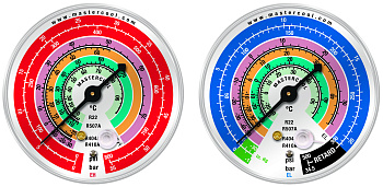 Манометр UNI H RG-500(R600A.R290) ShineYear