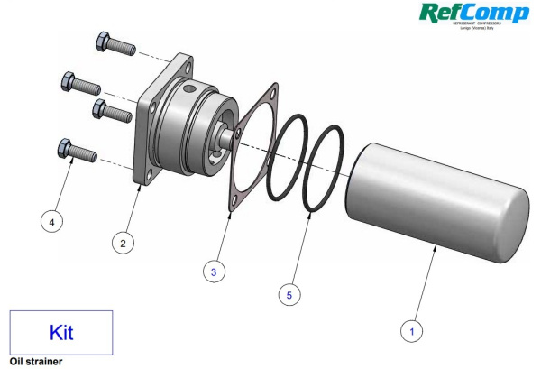 Фильтр масляный 303670 RefComp