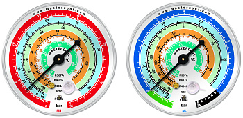 Манометр UNI L RG-250(R600A.R290) ShineYear