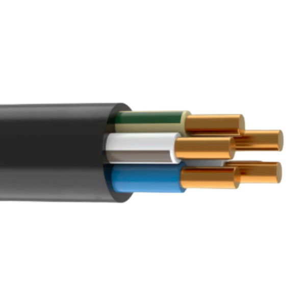 Кабель ВВГнг(А)-LS 5х1,5 ГОСТ (бухта 100 м) Энергетта