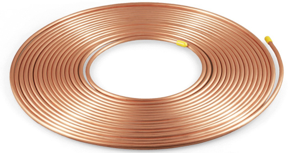 Труба медная бухта 5/8" (15,88х0,89) 15м ZENNY