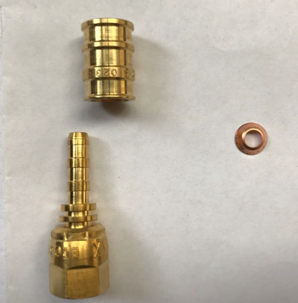 Штуцер капиллярный прямой XBA02N 1/4 DN6