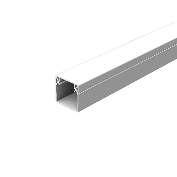 Кабель-канал белый ПВХ 15х15 КБК 2м (40 шт./уп.) ... КБК15х15