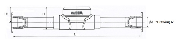 Стекло смотровое SYJ28H51 (1 1/8" пайка) SANHUA SYJX0000502