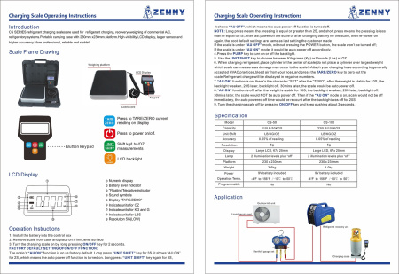 Весы электронные CS-100 ZENNY