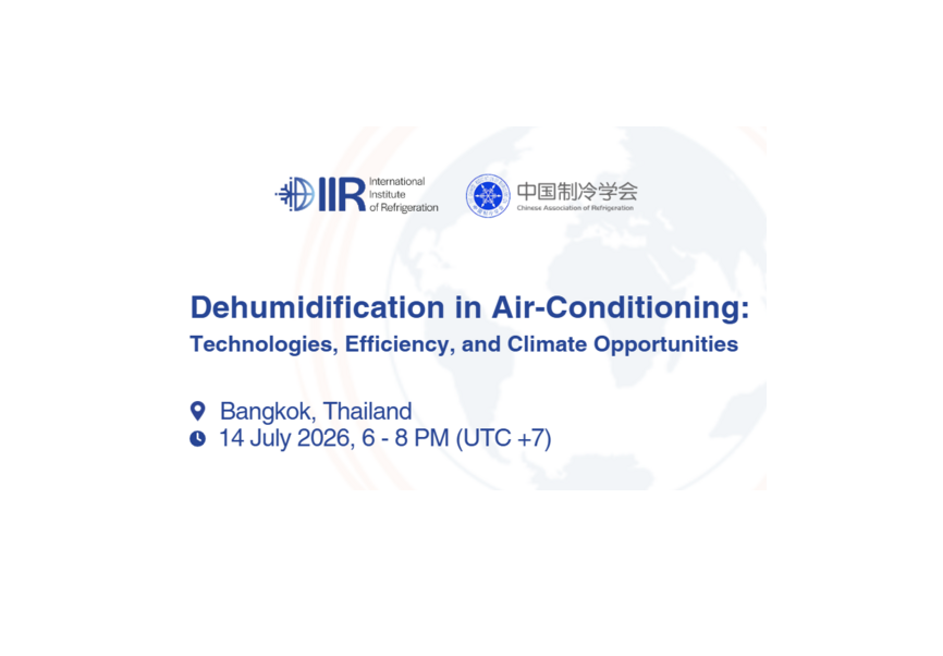 Global Refrigeration Outlook Международного института холода IIR