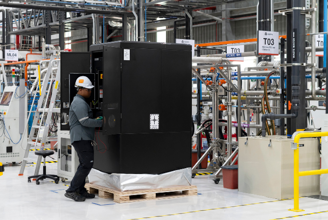 Производственная площадка Vertiv для систем питания и охлаждения ИИ