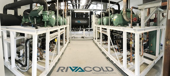 Холодильная инфраструктура логистического центра с оборудованием Rivacold