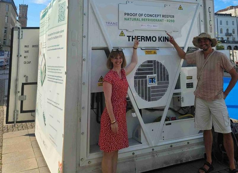 Прототип рефрижераторного контейнера Thermo King на природном хладагенте R290
